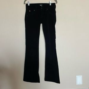 Black Hudson Corduroy Pants, Size 24,